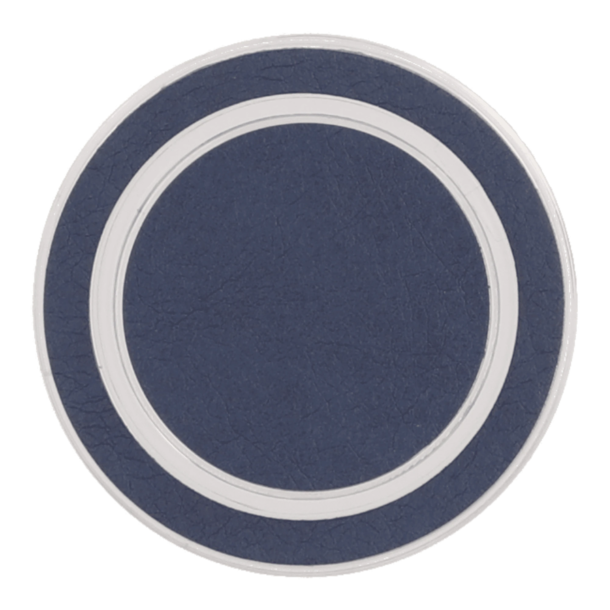 navy leather popgrip