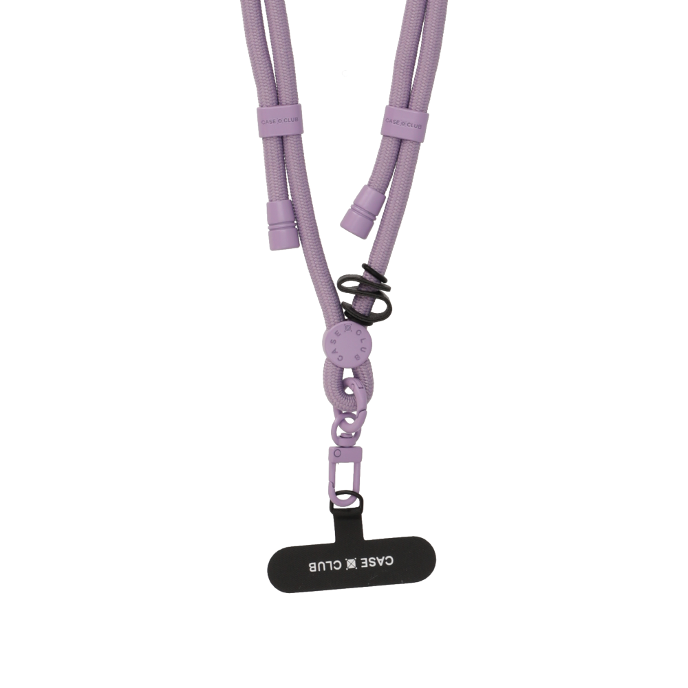 Lilac Rope Crossbody Strap
