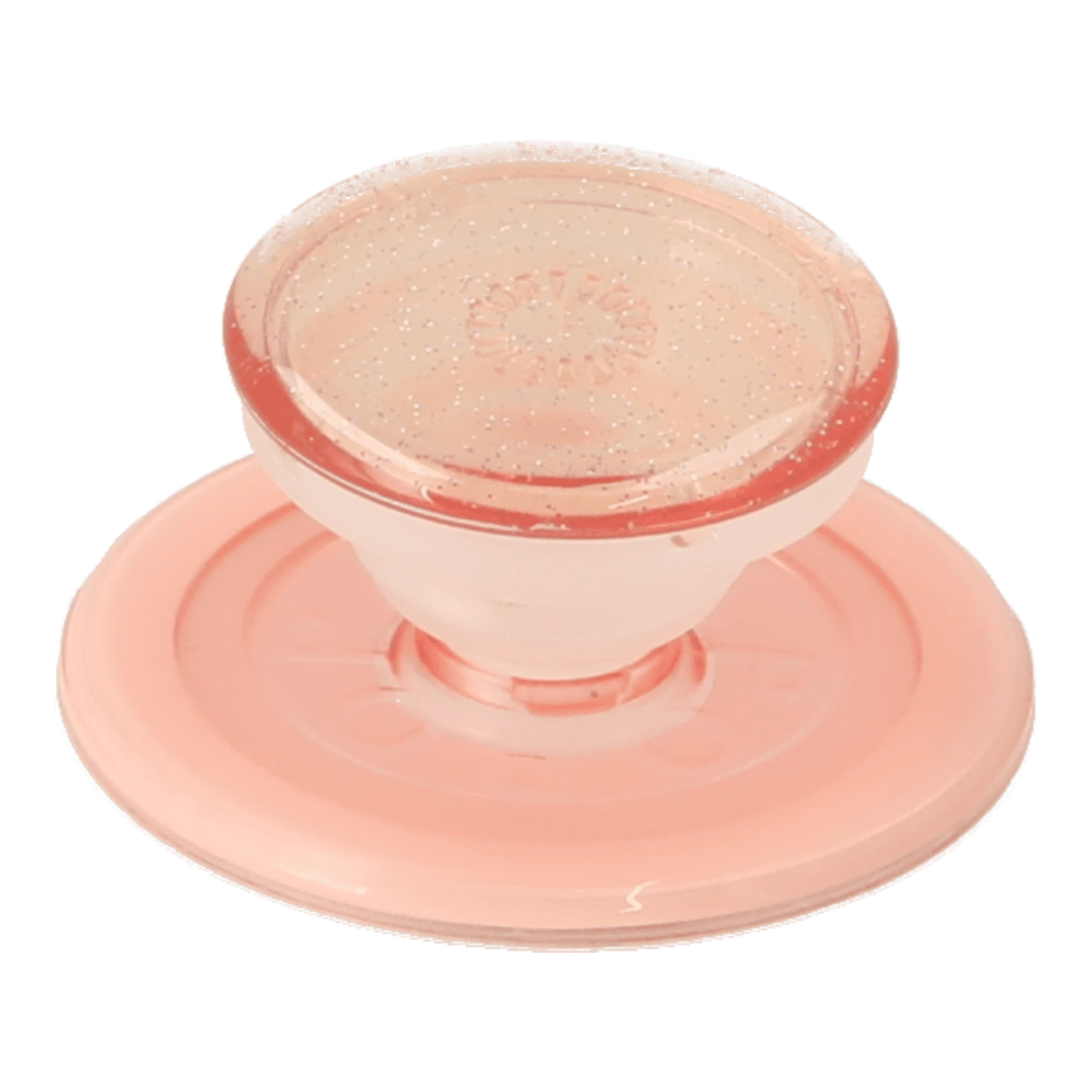 baby pink glitter popgrip