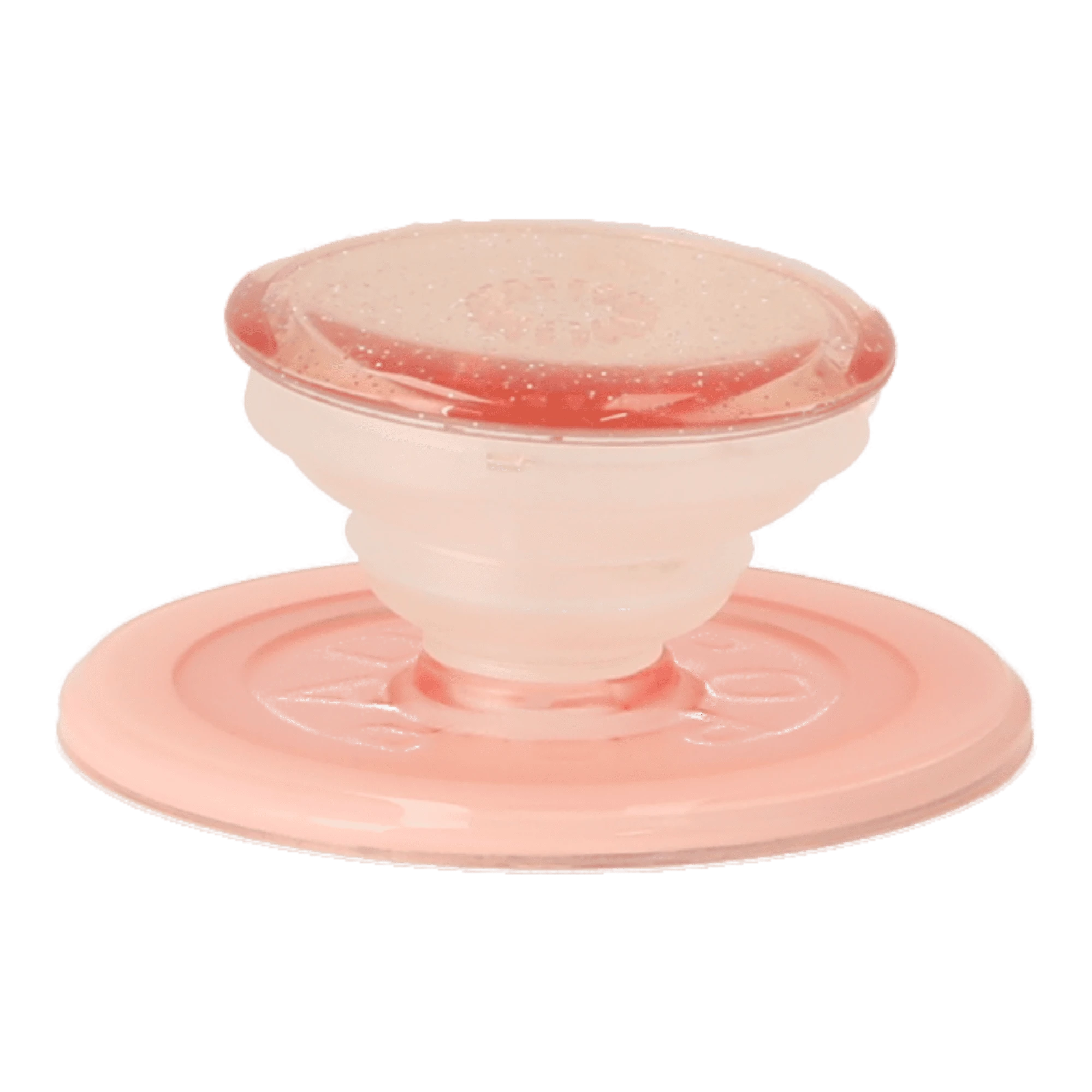 baby pink glitter popgrip