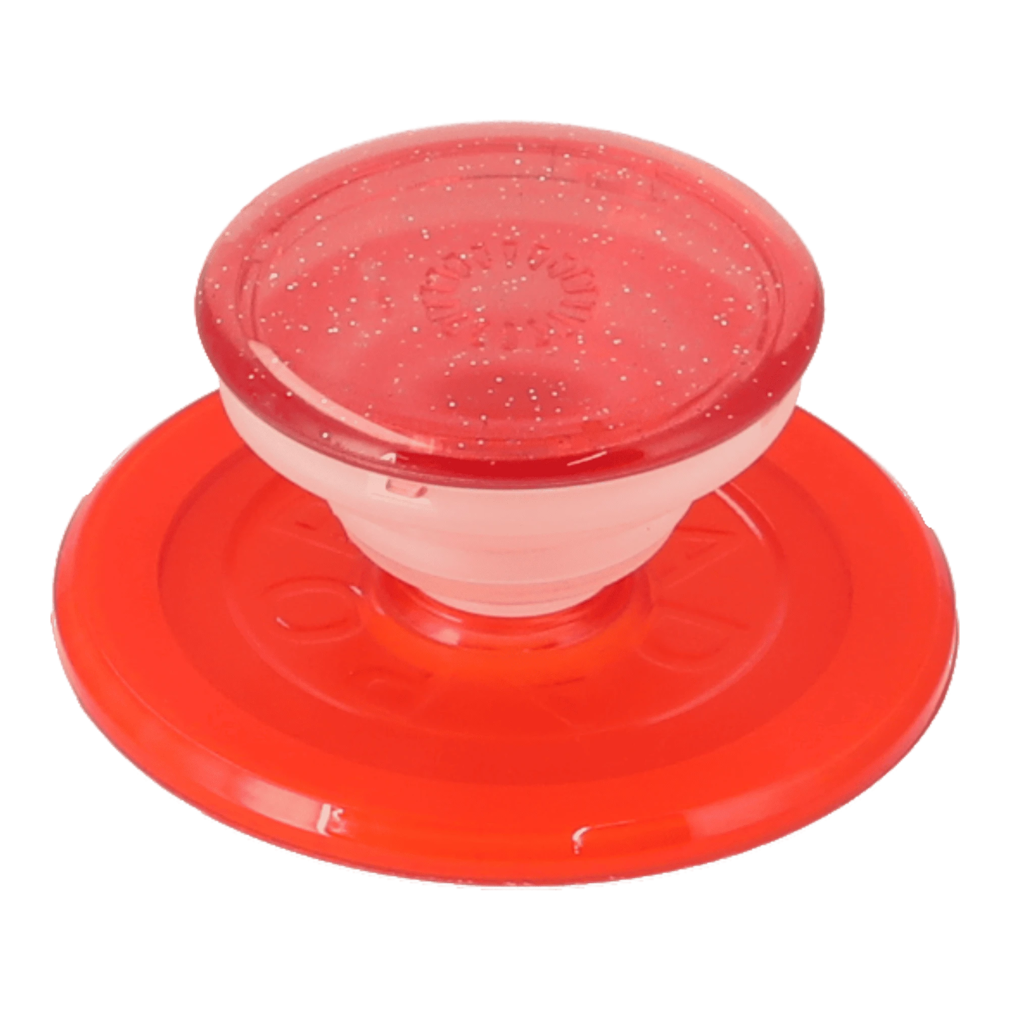 peach glitter popgrip