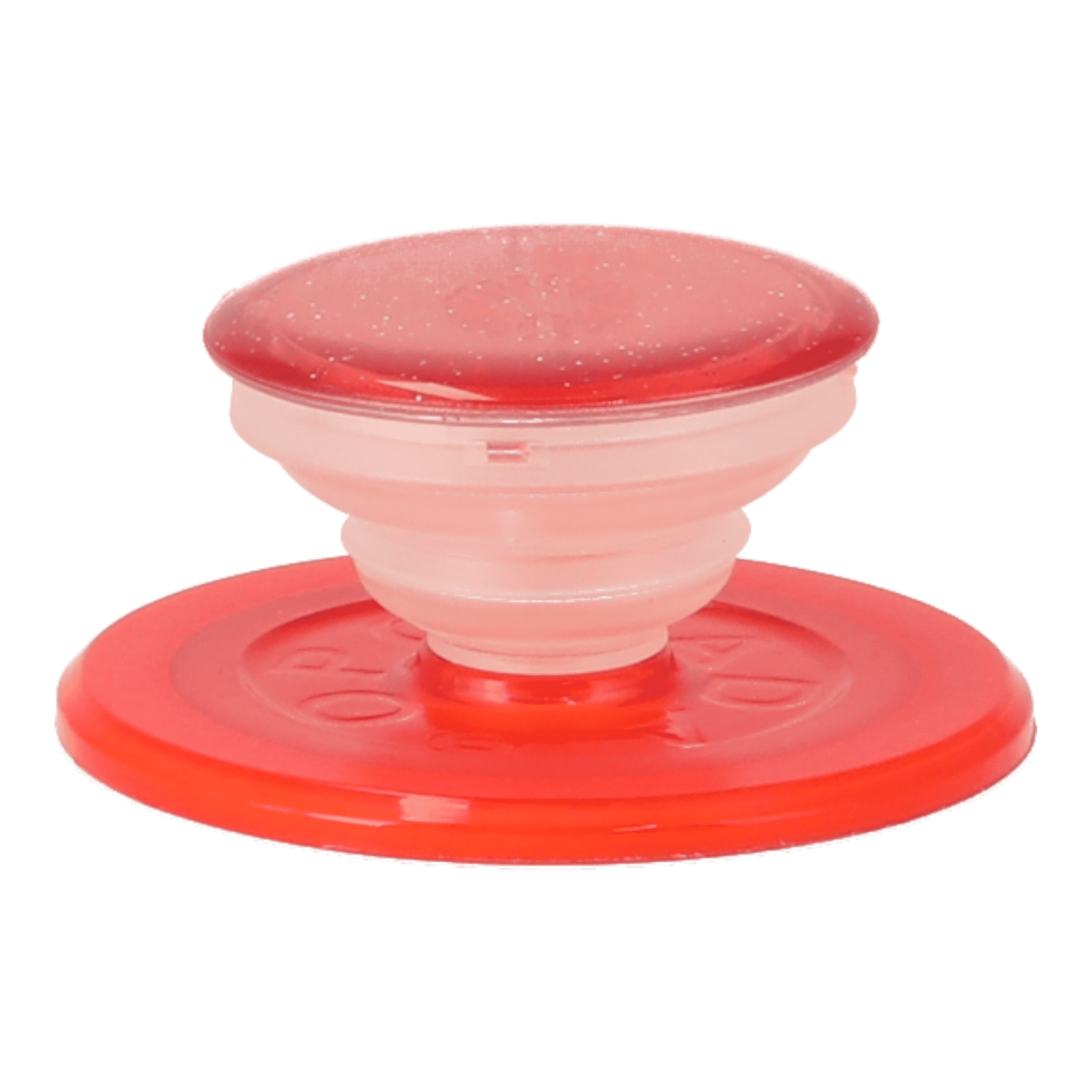 peach glitter popgrip