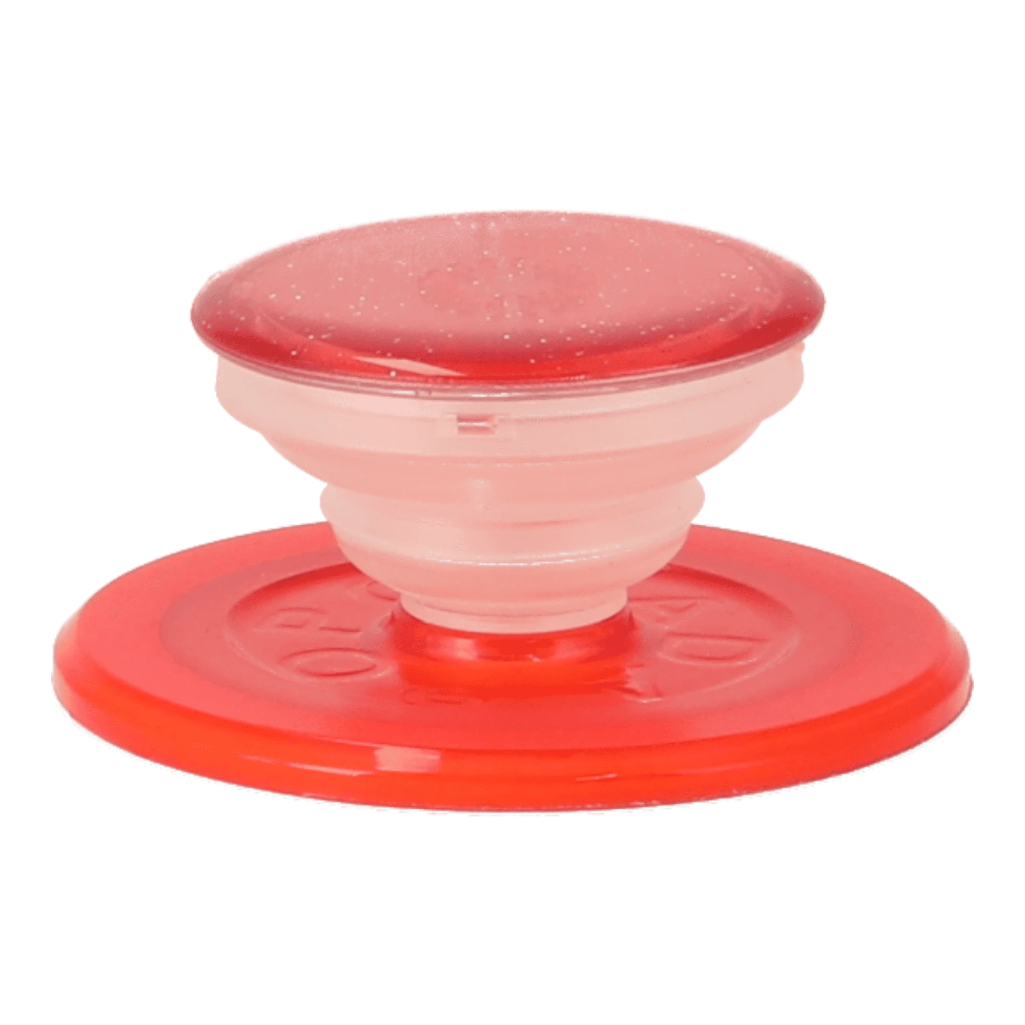 peach glitter popgrip