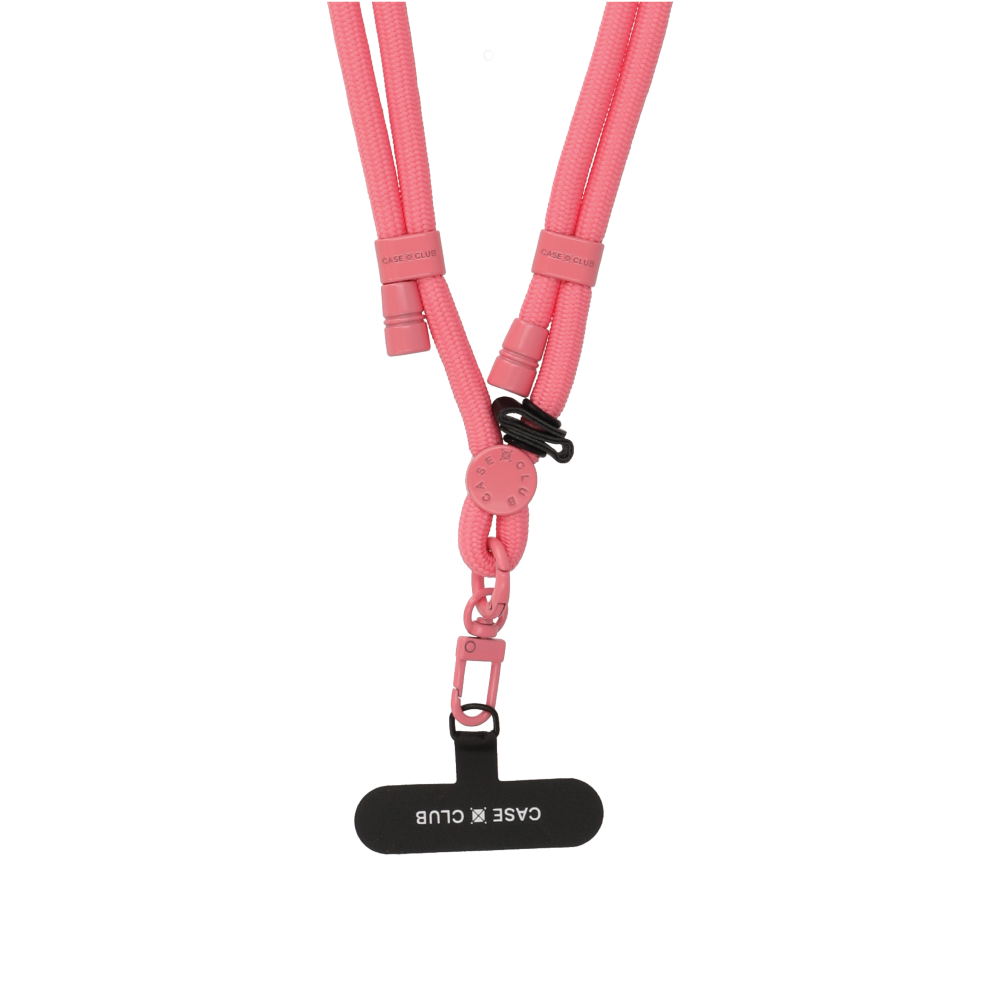 Rose Pink Rope Crossbody Strap