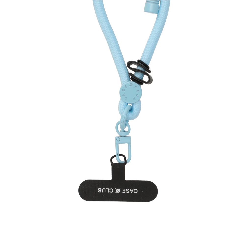 sky blue rope wrist strap