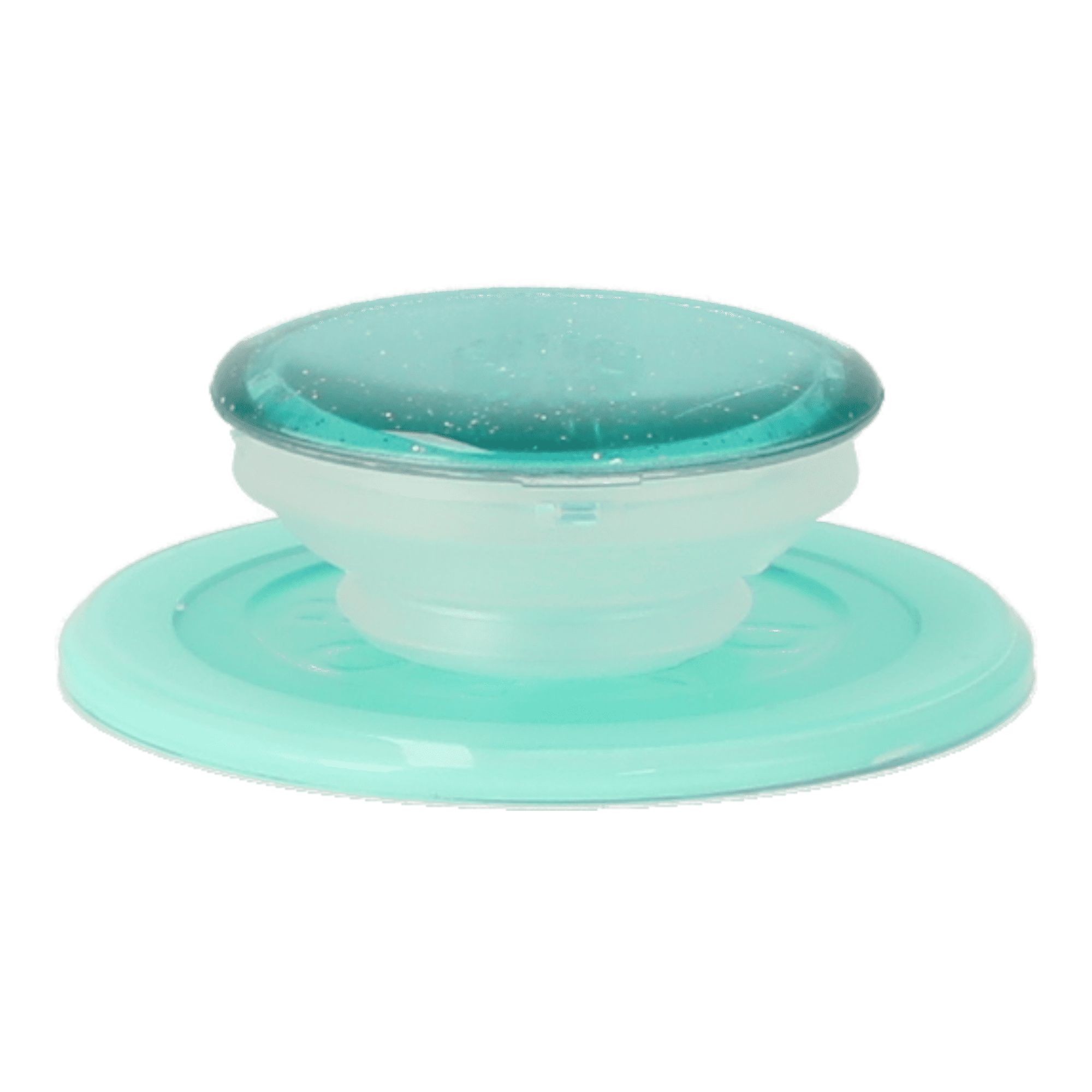 mint green glitter popgrip
