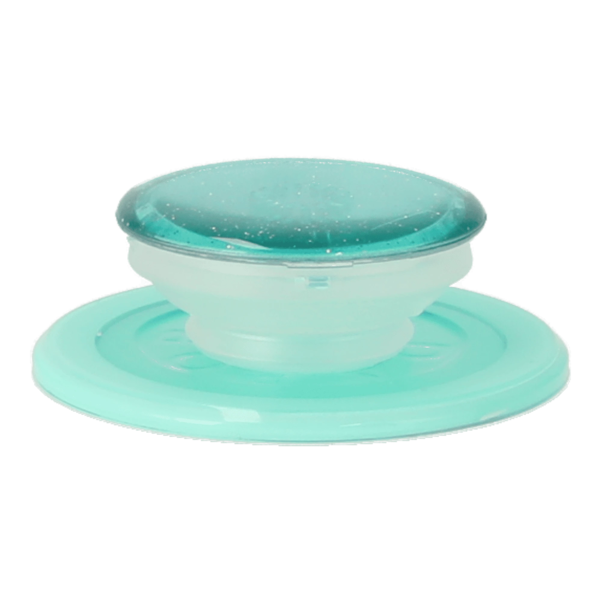 mint green glitter popgrip
