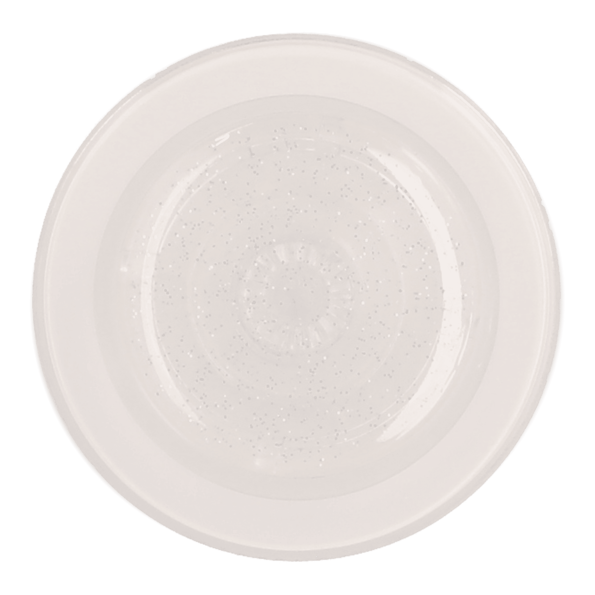 white crystal clear glitter popgrip