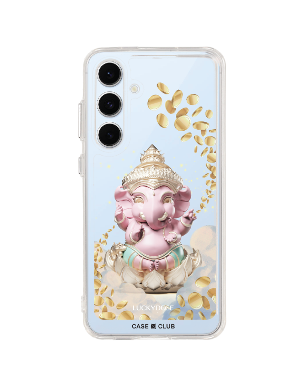 Samsung Galaxy S24 FE Clear Case LuckyDose Ganesha